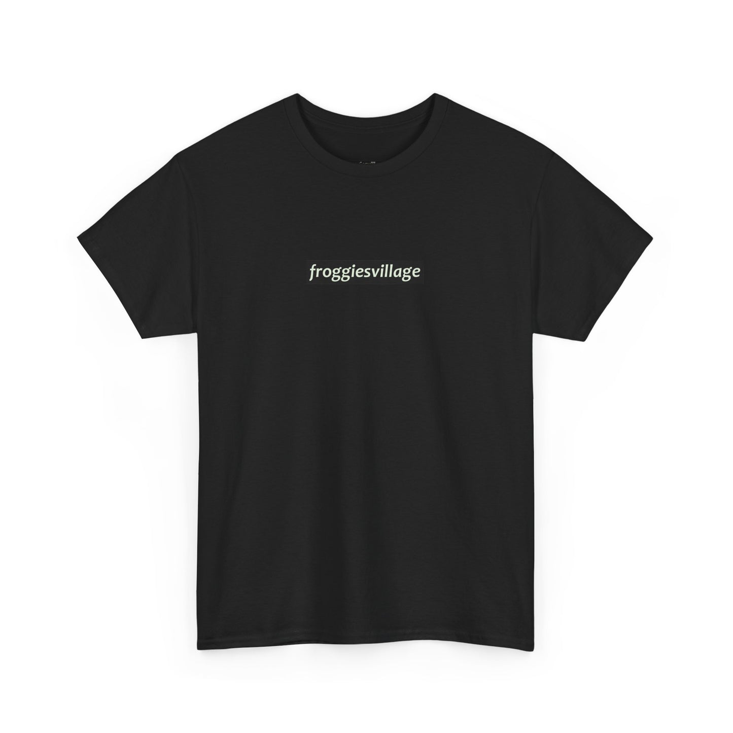 Tee! Fun froggie on Unisex Heavy Cotton Tee | Casual Everyday Wear, Gift for Nature Lovers, Graphic Tee